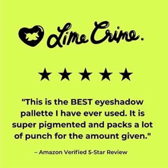 Venus XL Lime Crime Eyeshadow Palette Vegan - Picture 8 of 10